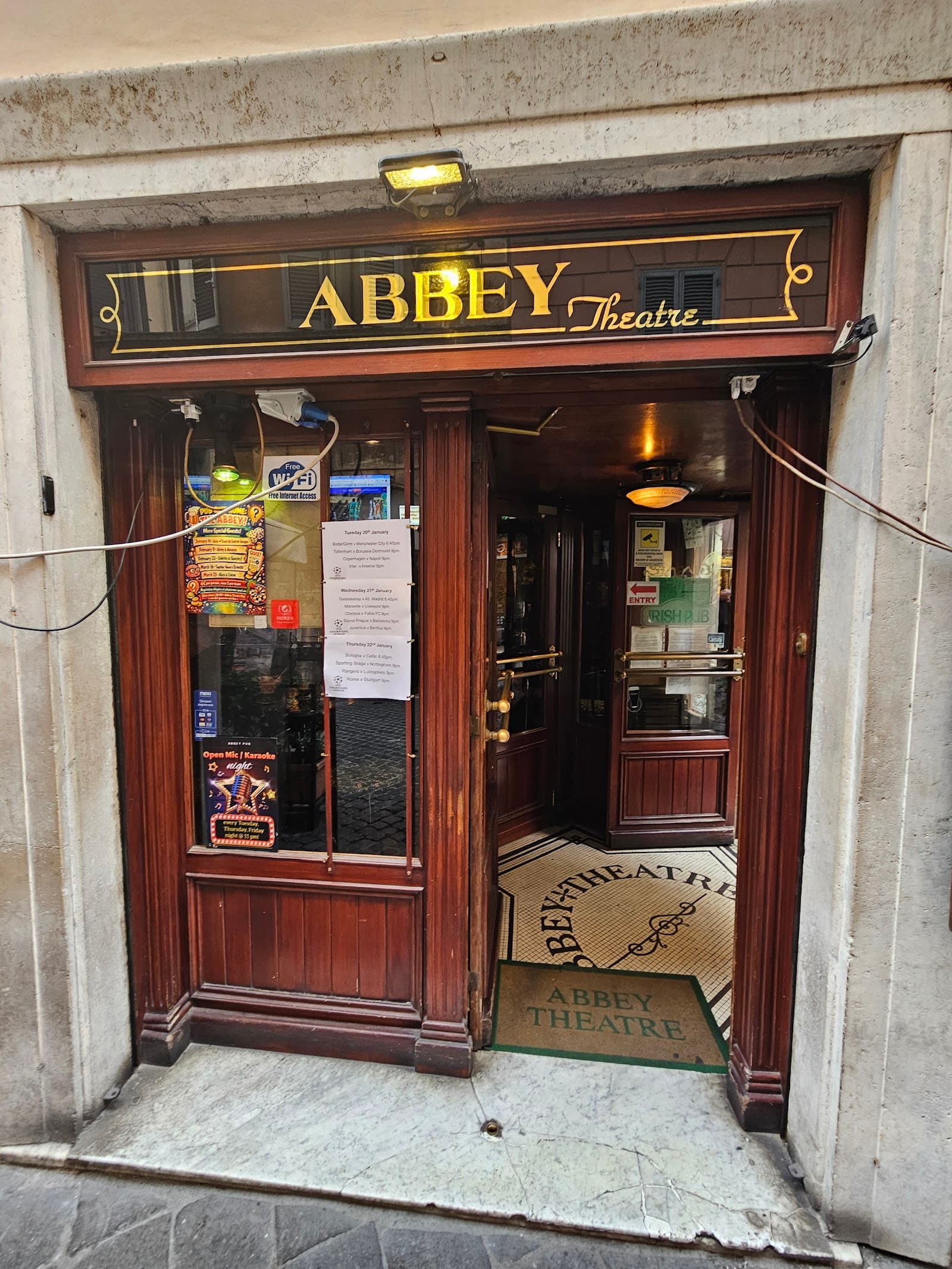 Abbey Theatre • Irish Pub Rome — Irish pub in Rome