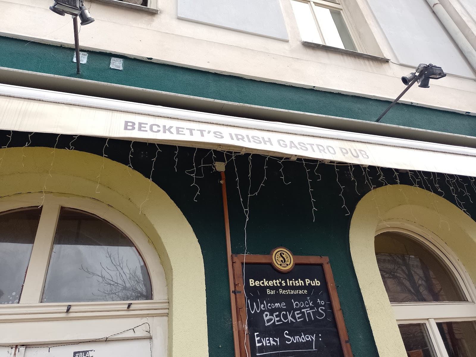 Becketts Irish Pub and Restaurant — Irish pub in Prague