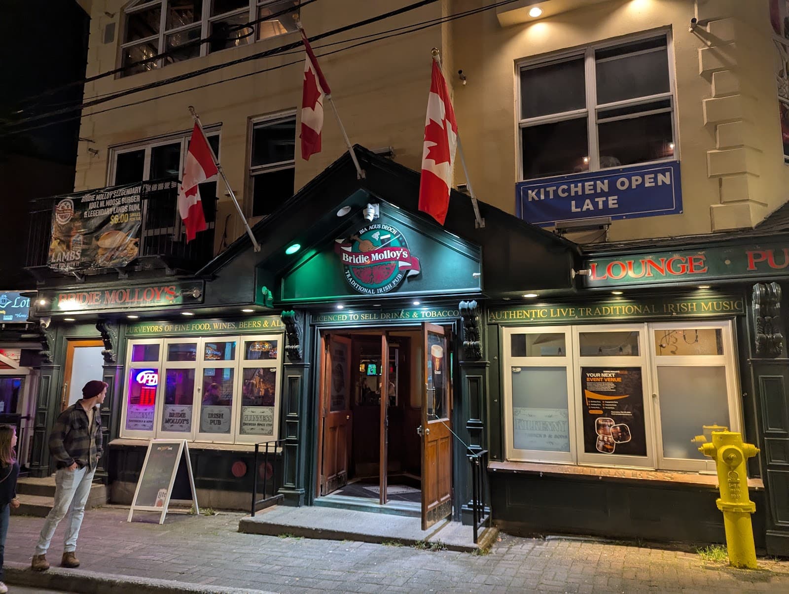Bridie Molloy's — Irish pub in St. John's