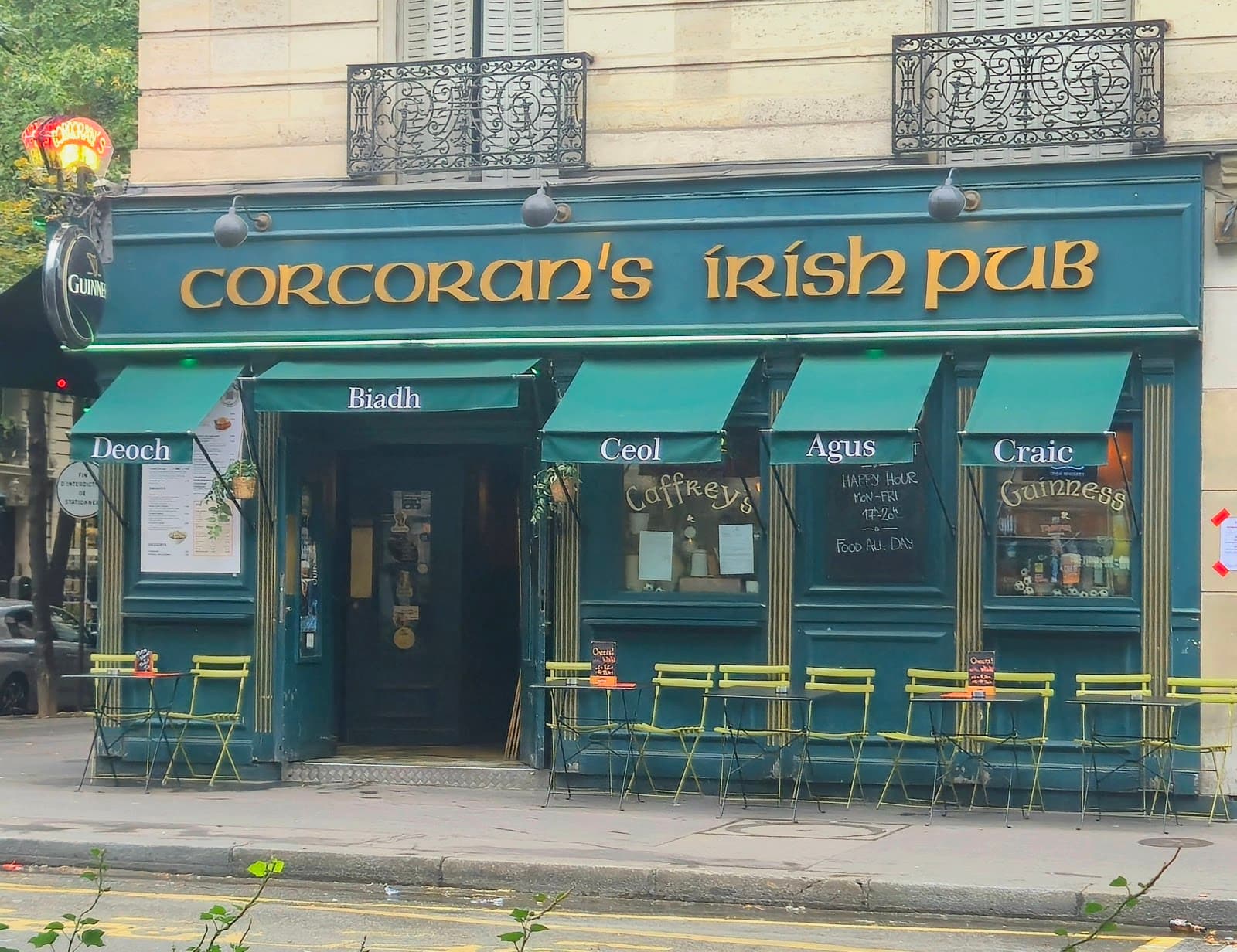 Corcoran's Irish Pub — Irish pub in Paris