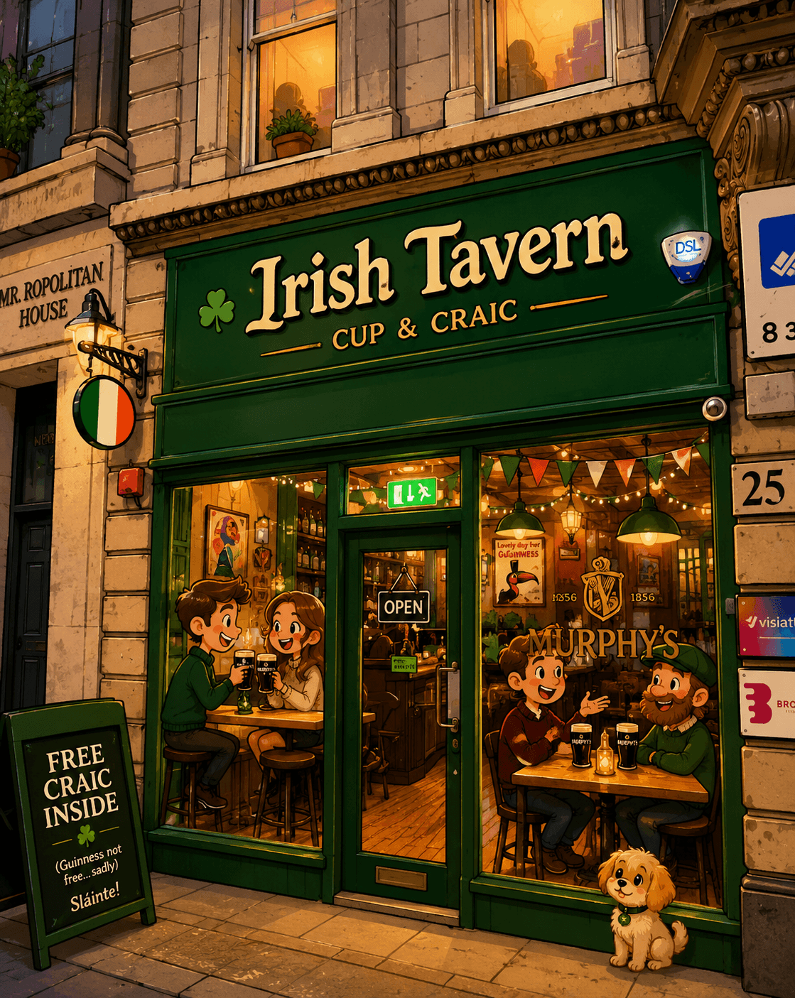 Cup & Craic Irish Tavern Newcastle — Irish pub in Newcastle upon Tyne