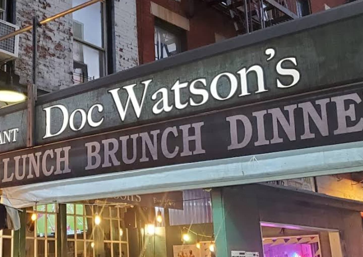 Doc Watson's — Irish pub in New York