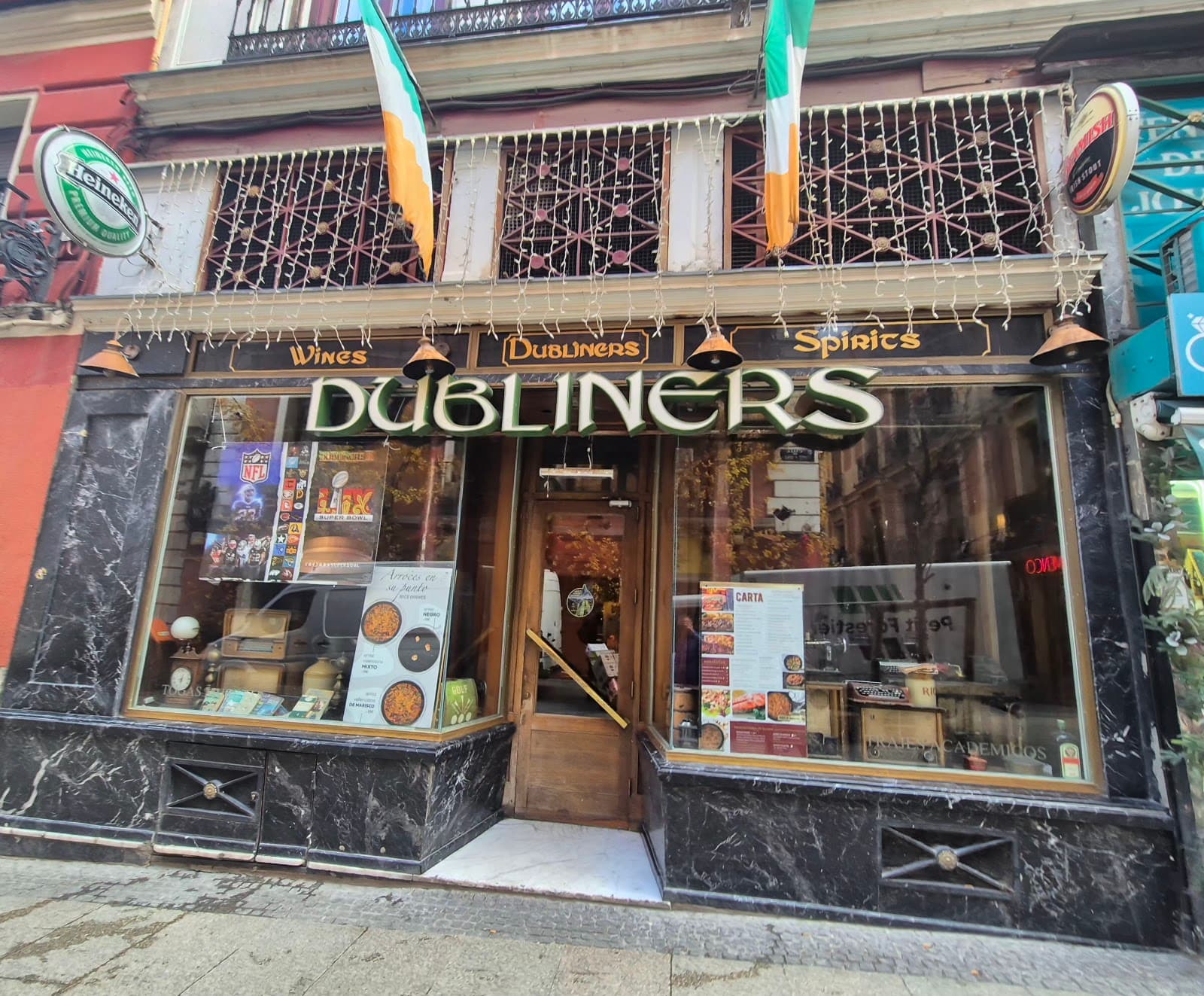 Dubliners — Irish pub in Madrid