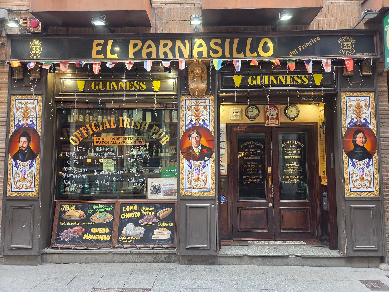 El Parnasillo del Príncipe — Irish pub in Madrid