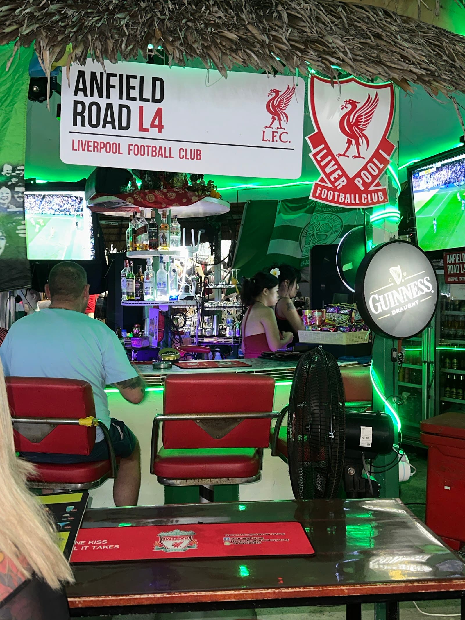 Irish Bar Patong - Liverpool & Celtic Supporters Sports Bar — Irish pub in Phuket