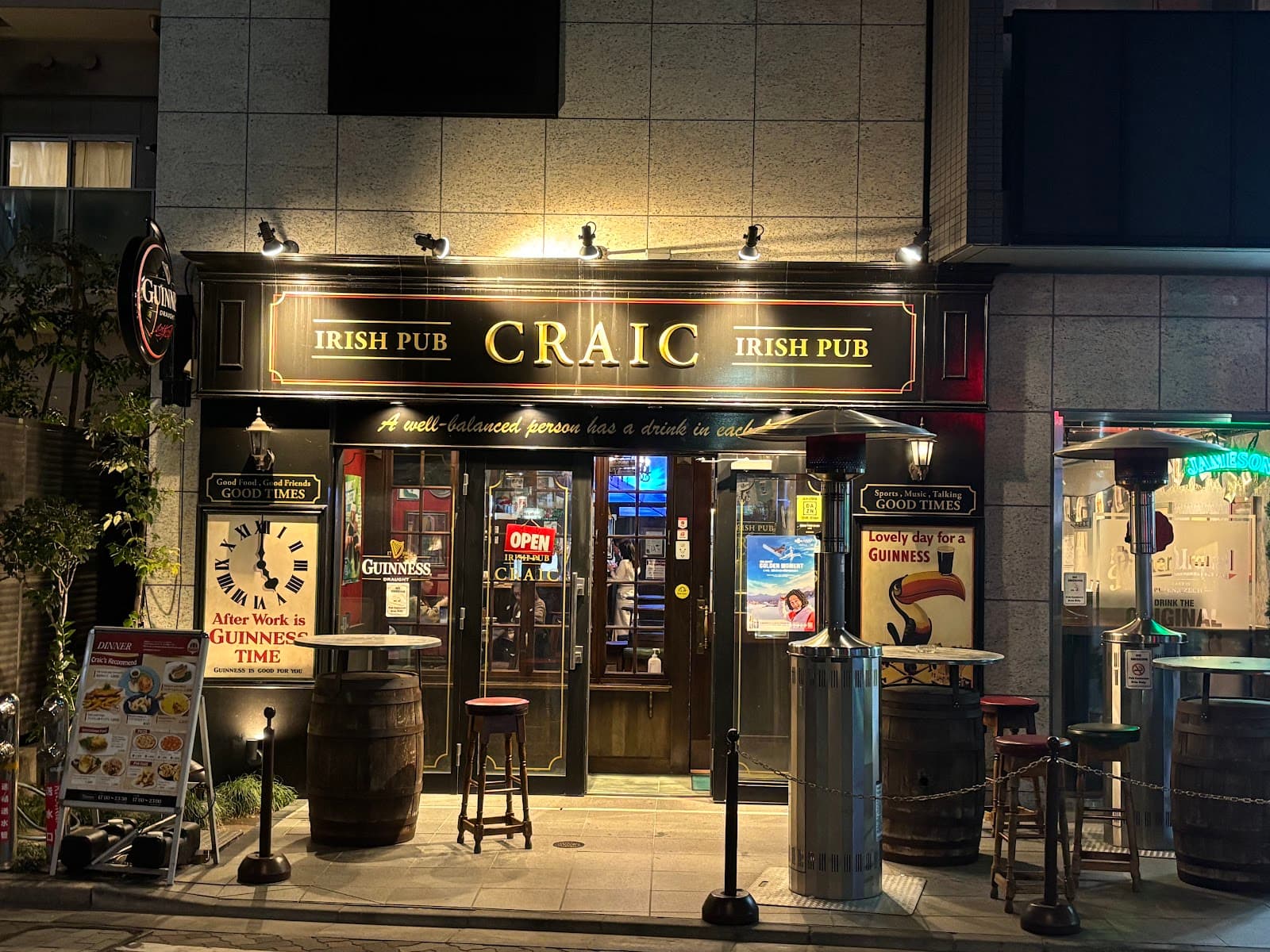 Irish Pub Craic — Irish pub in Tokyo