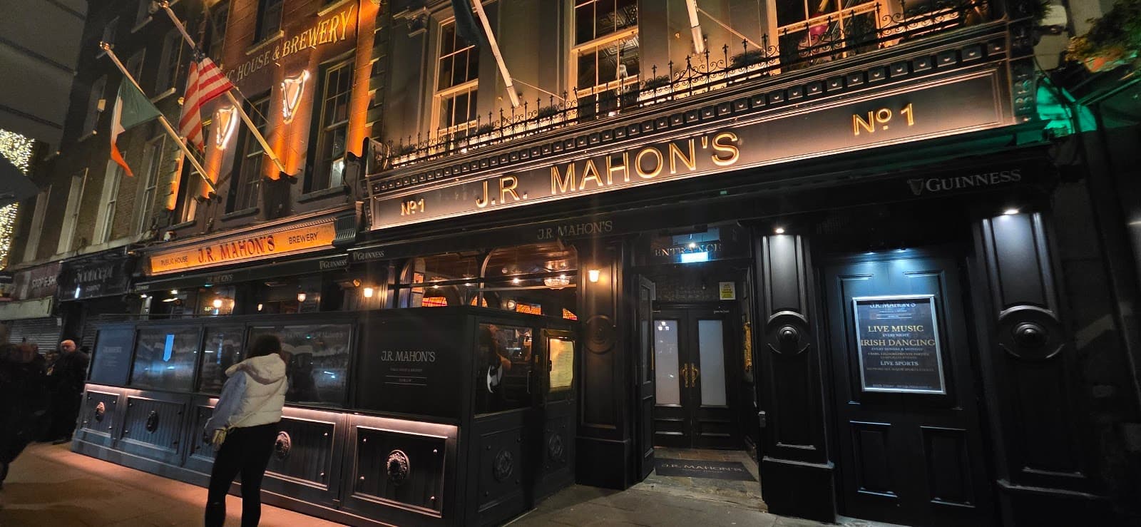 J.R. Mahon’s Public House & Brewery — Irish pub in Dublin