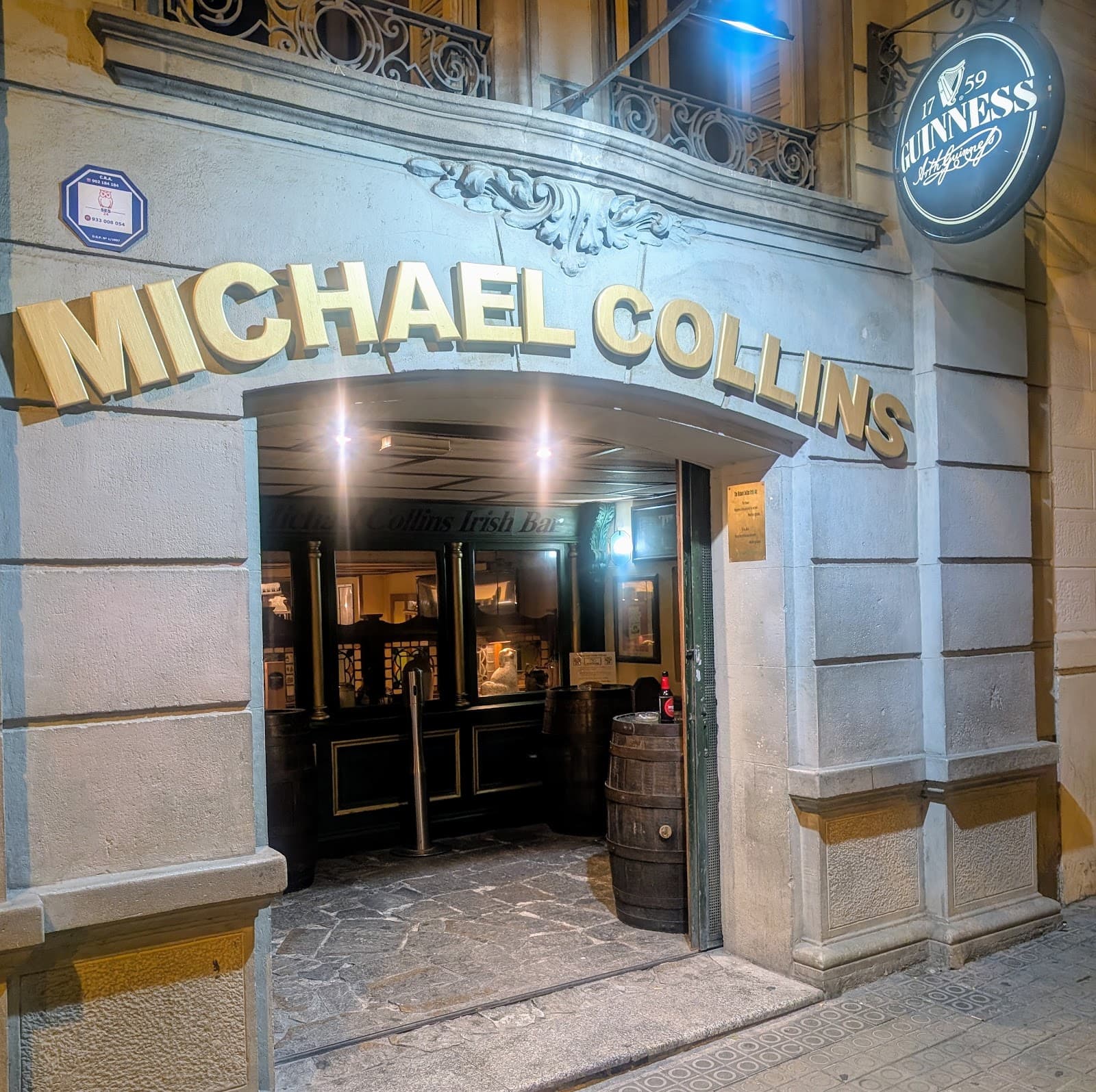 Michael Collins — Irish pub in Barcelona