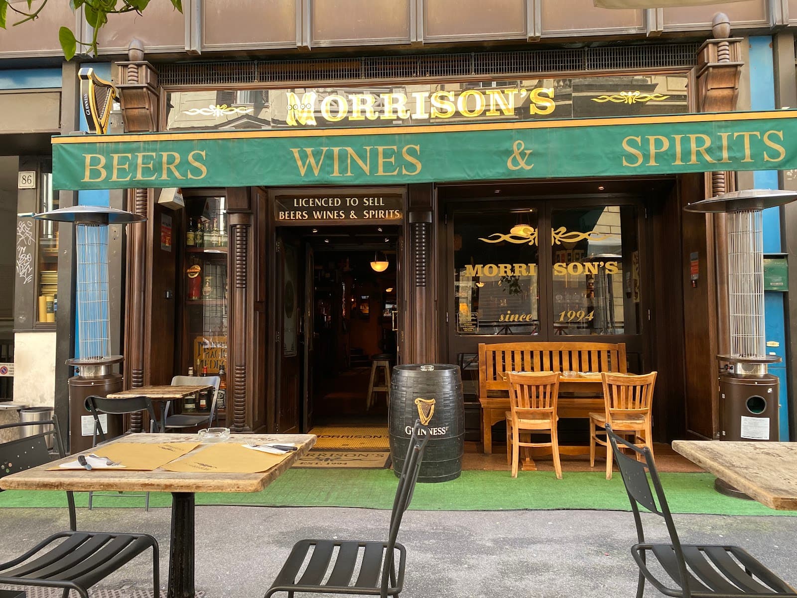 Morrison's — Irish pub in Rome