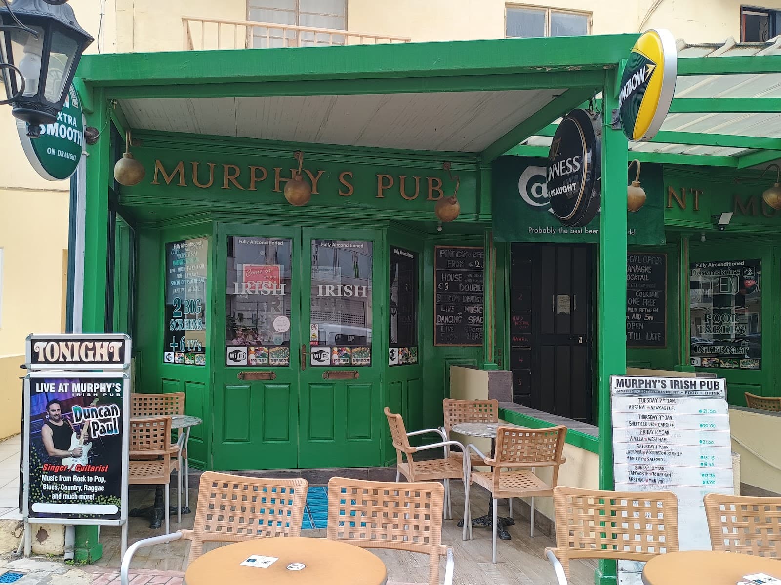 Murphy's Irish Pub — Irish pub in Bugibba