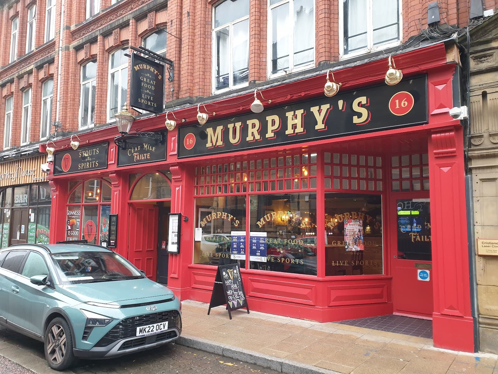 Murphy's Pub & Kitchen — Irish pub in Manchester
