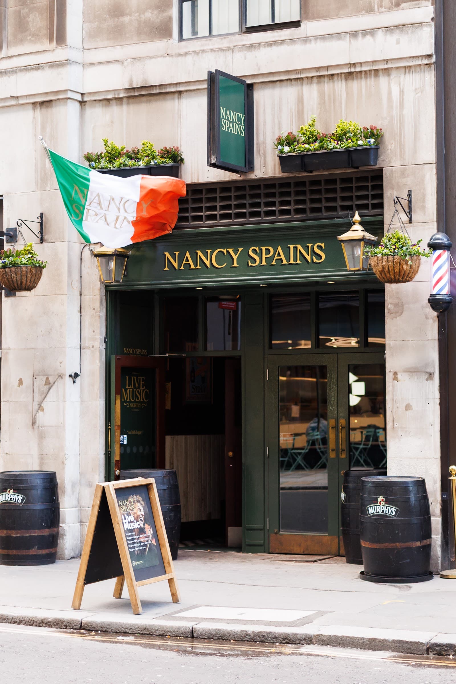 Nancy Spains Monument — Irish pub in London