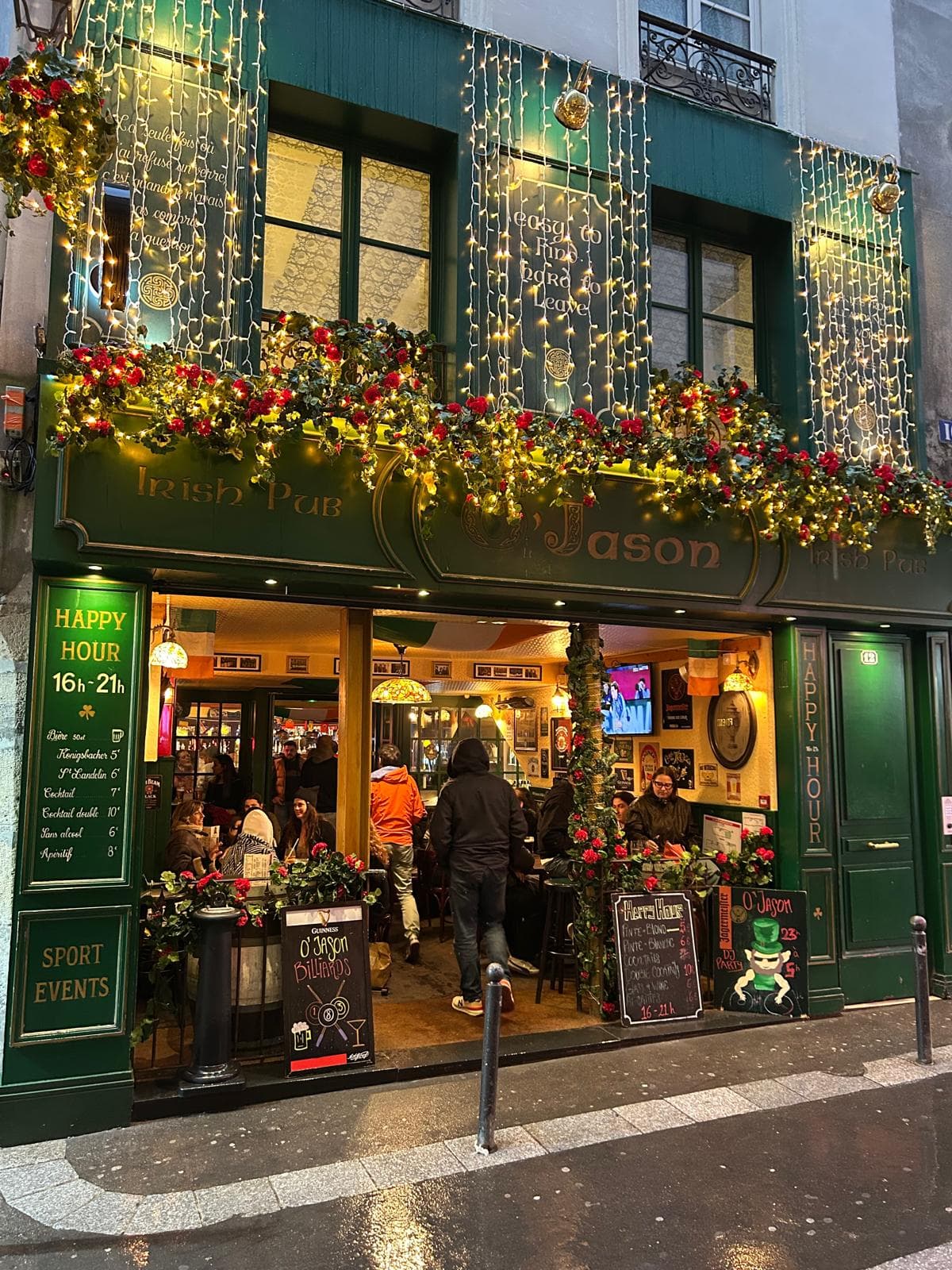 O'Jason Irish Pub — Irish pub in Paris