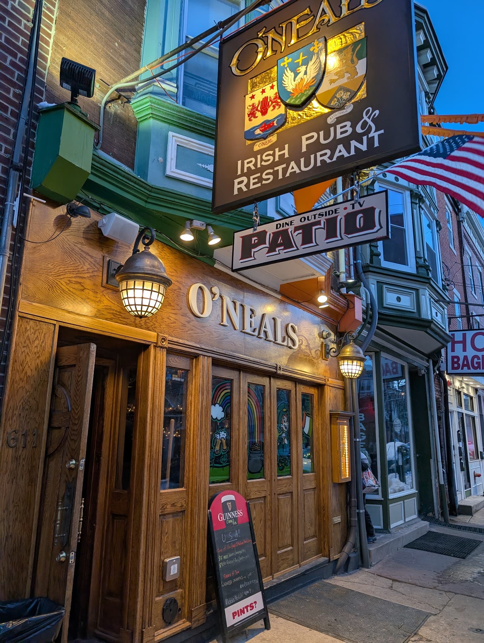 O'Neals Pub — Irish pub in Philadelphia
