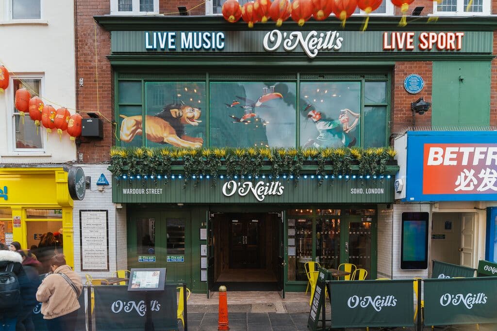 O'Neill's Wardour Street — Irish pub in London