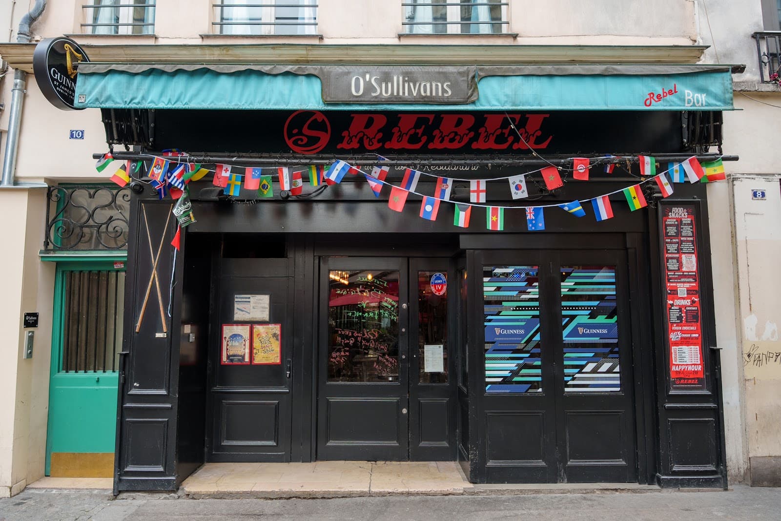 O'Sullivans Rebel Bar — Irish pub in Paris