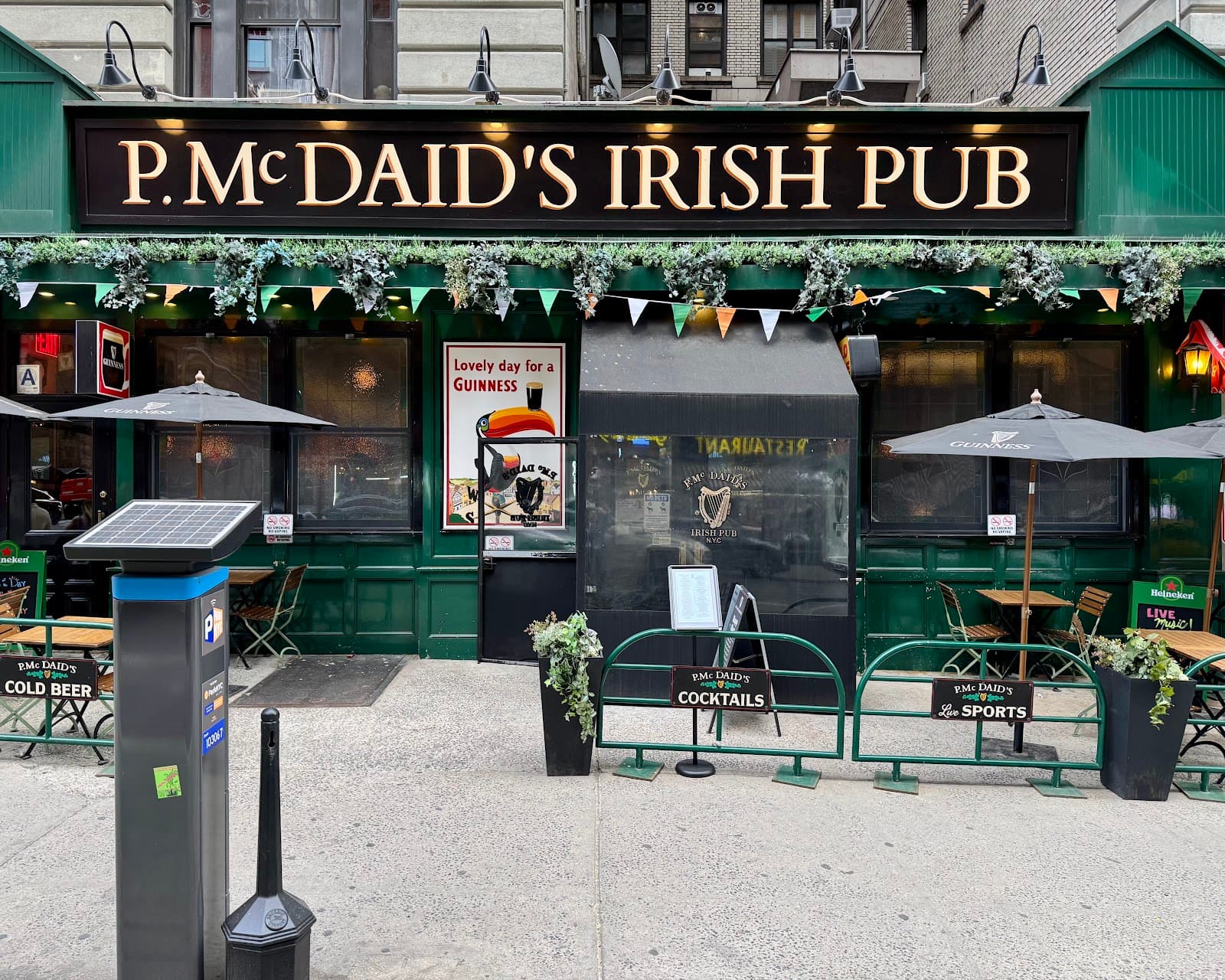 P. McDaid’s Irish Pub — Irish pub in New York