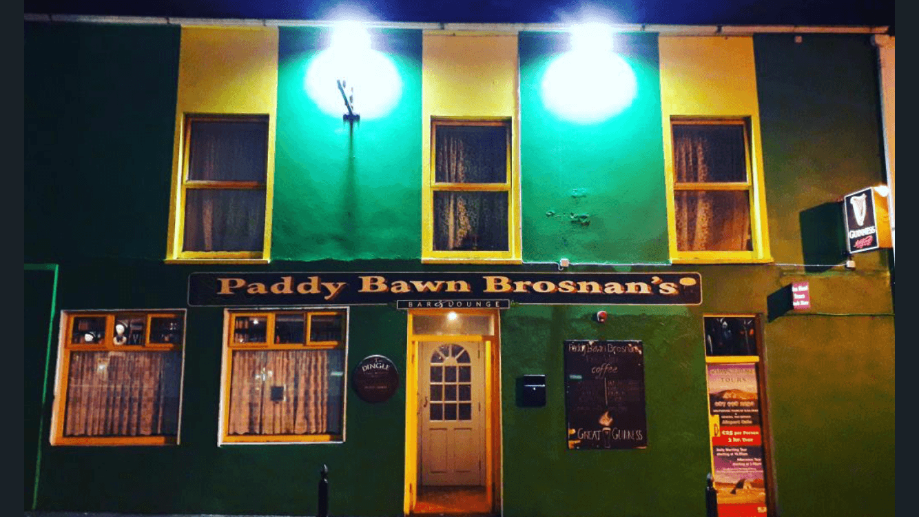 Paddy Bawn Brosnan’s — Irish pub in Dingle