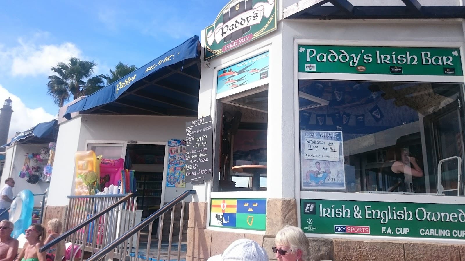 Paddy's Beach Bar — Irish pub in Playa del Ingles