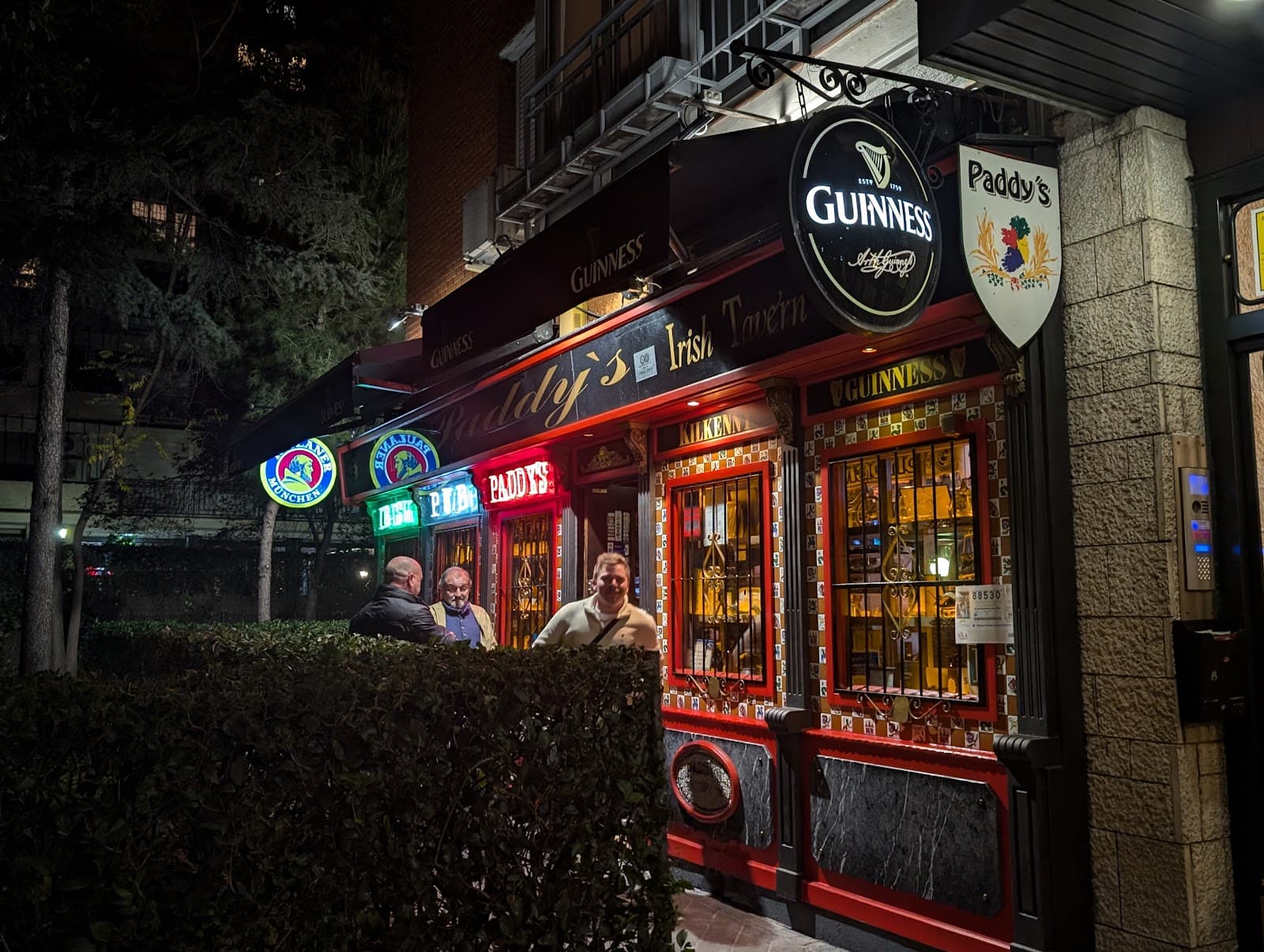Paddy's Irish Pub — Irish pub in Madrid