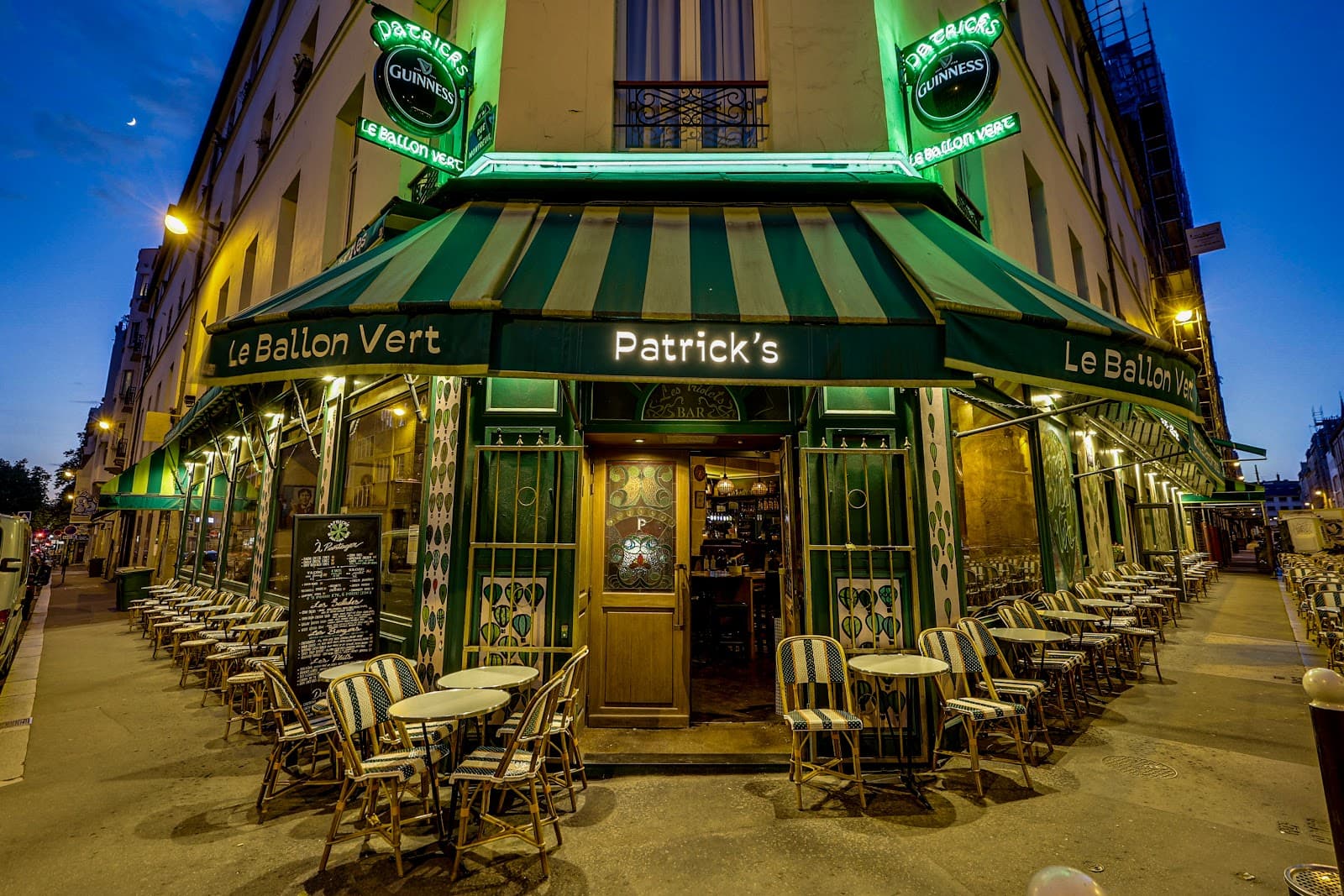 Patrick's - Le Ballon Vert — Irish pub in Paris