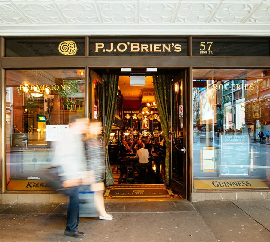 P.J. O'Brien's — Irish pub in Sydney