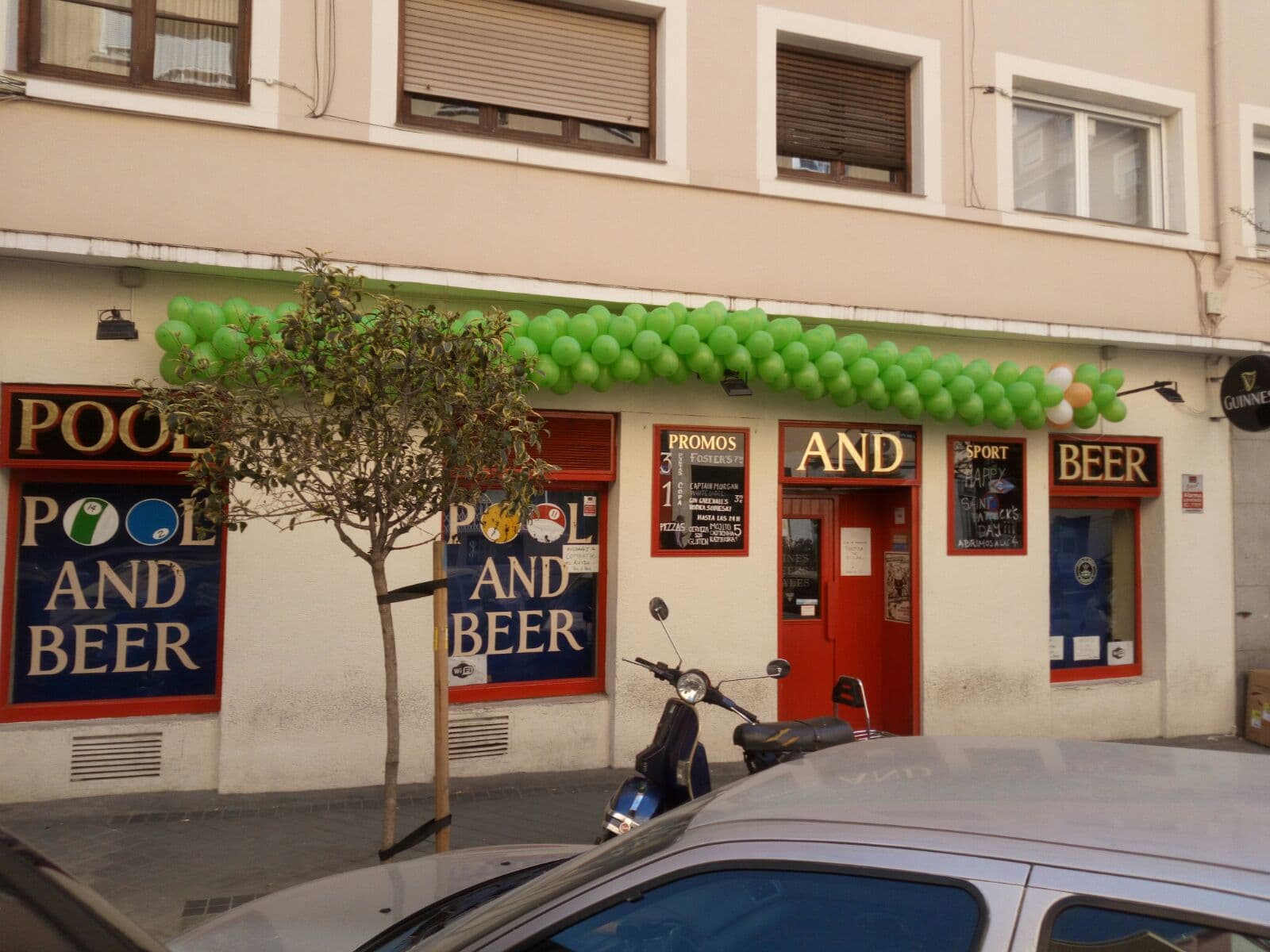 Pool and Beer — Irish pub in Madrid