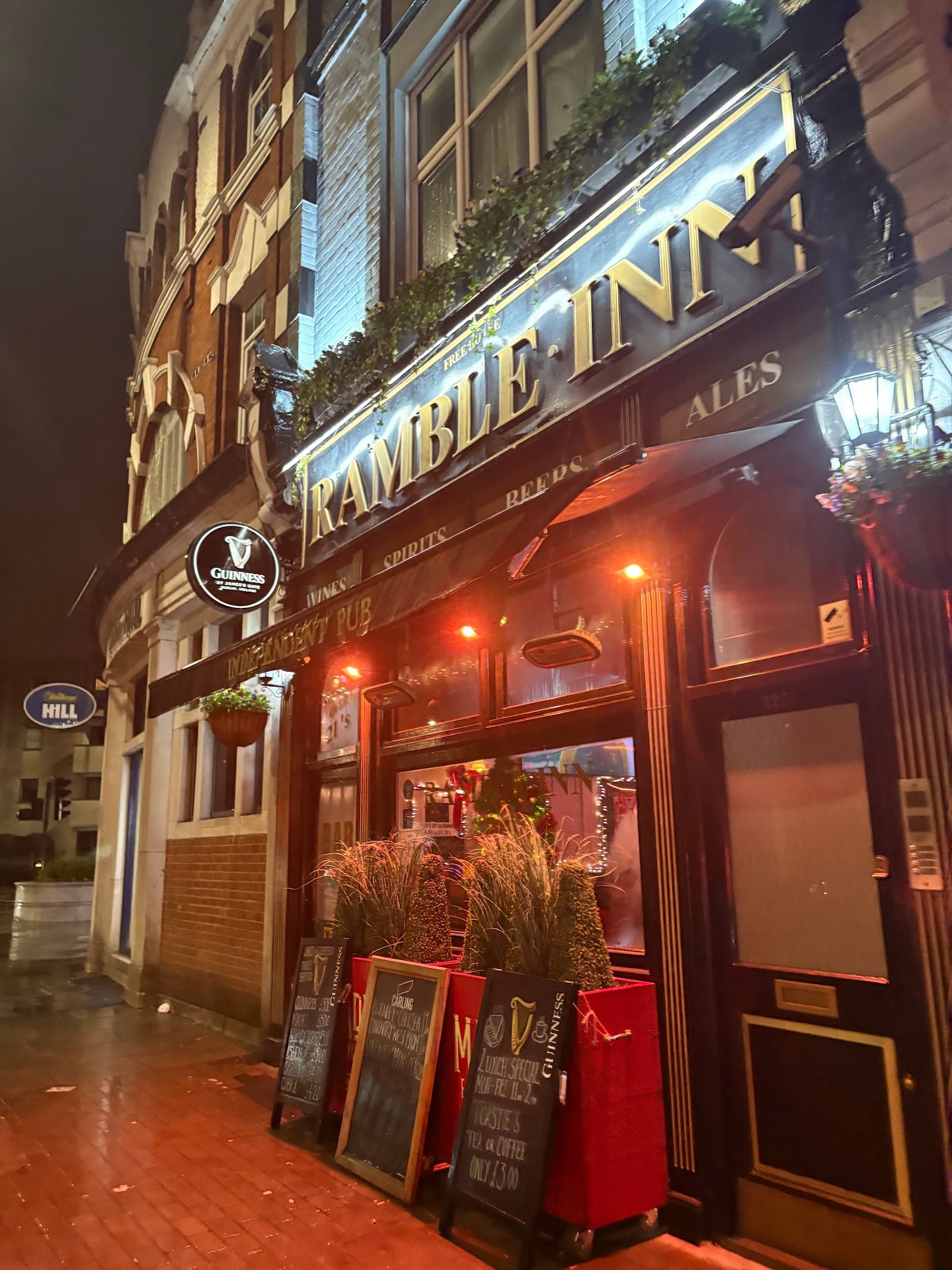 Ramble Inn — Irish pub in London