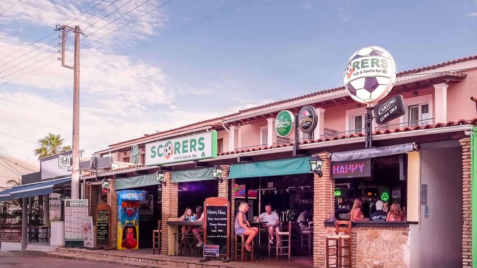Scorers Irish & Sports Bar — Irish pub in Kavos