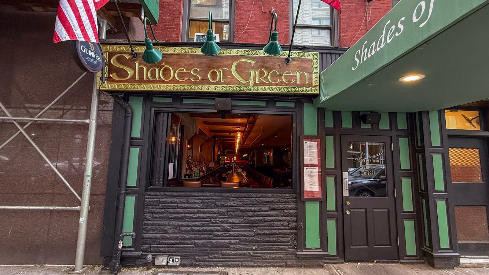 Shades of Green Pub & Restaurant — Irish pub in New York