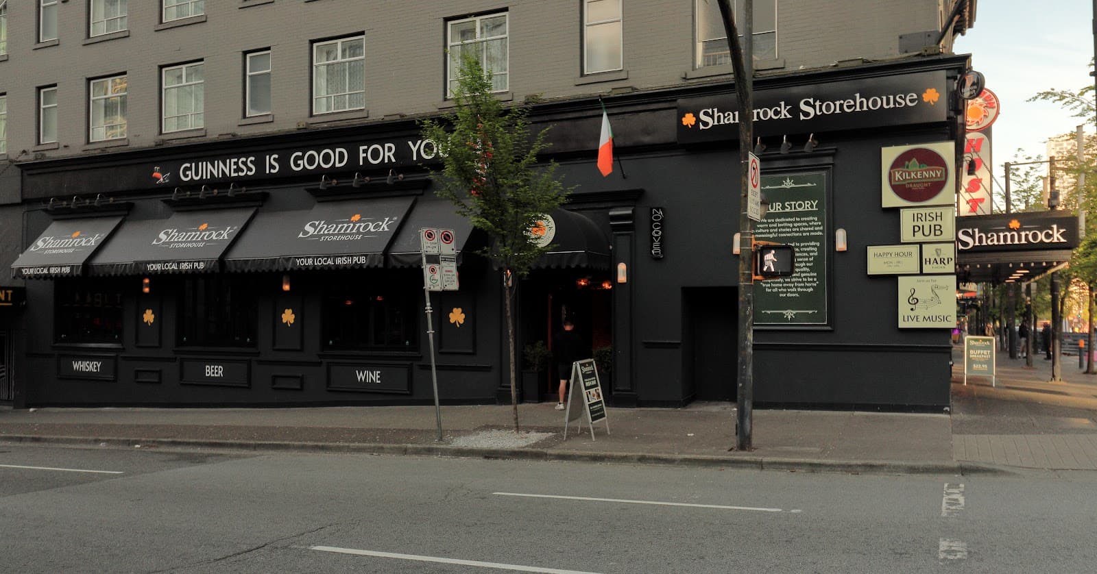 Shamrock Storehouse — Irish pub in Vancouver