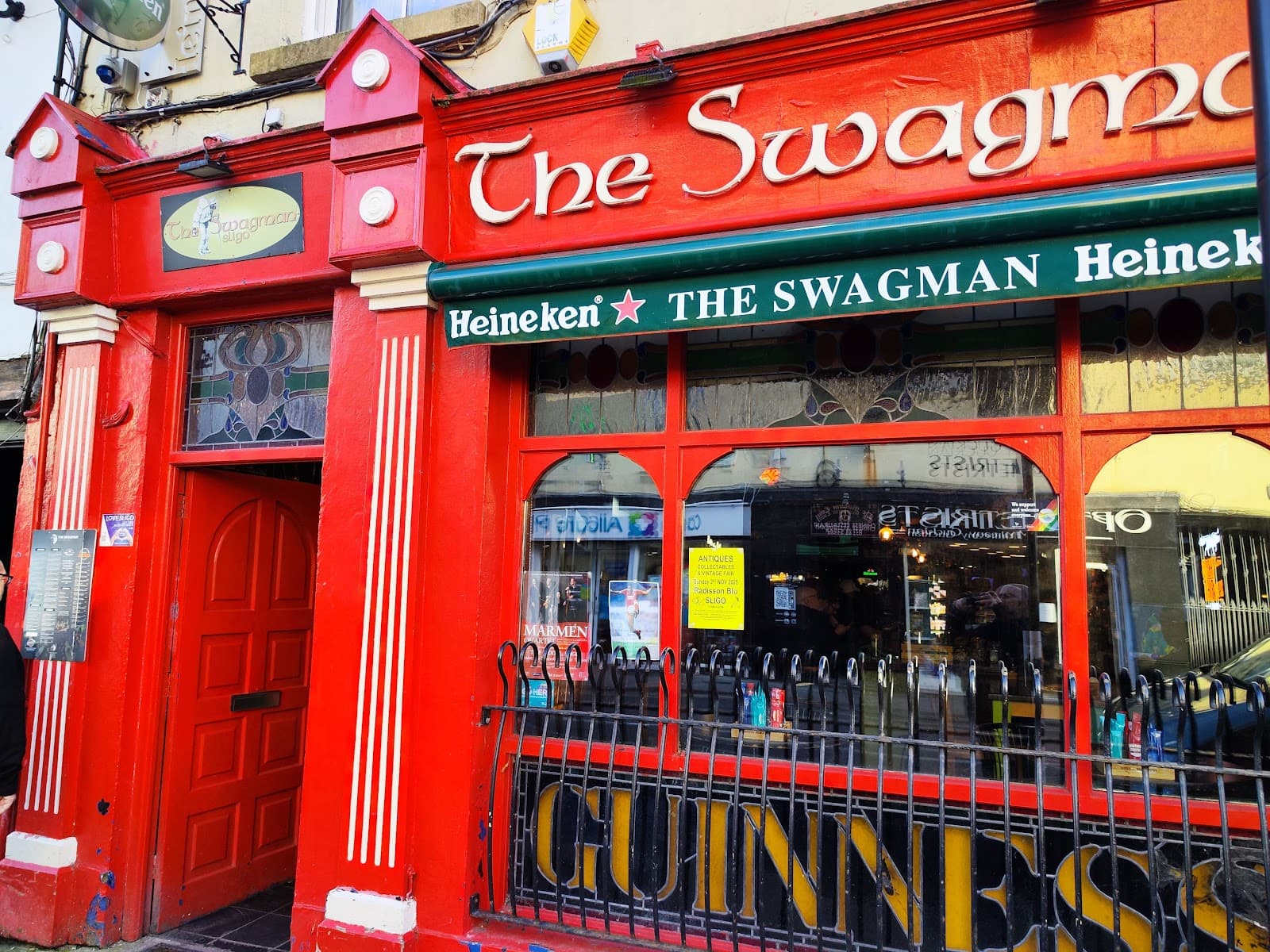 Swagman Bar — Irish pub in Sligo