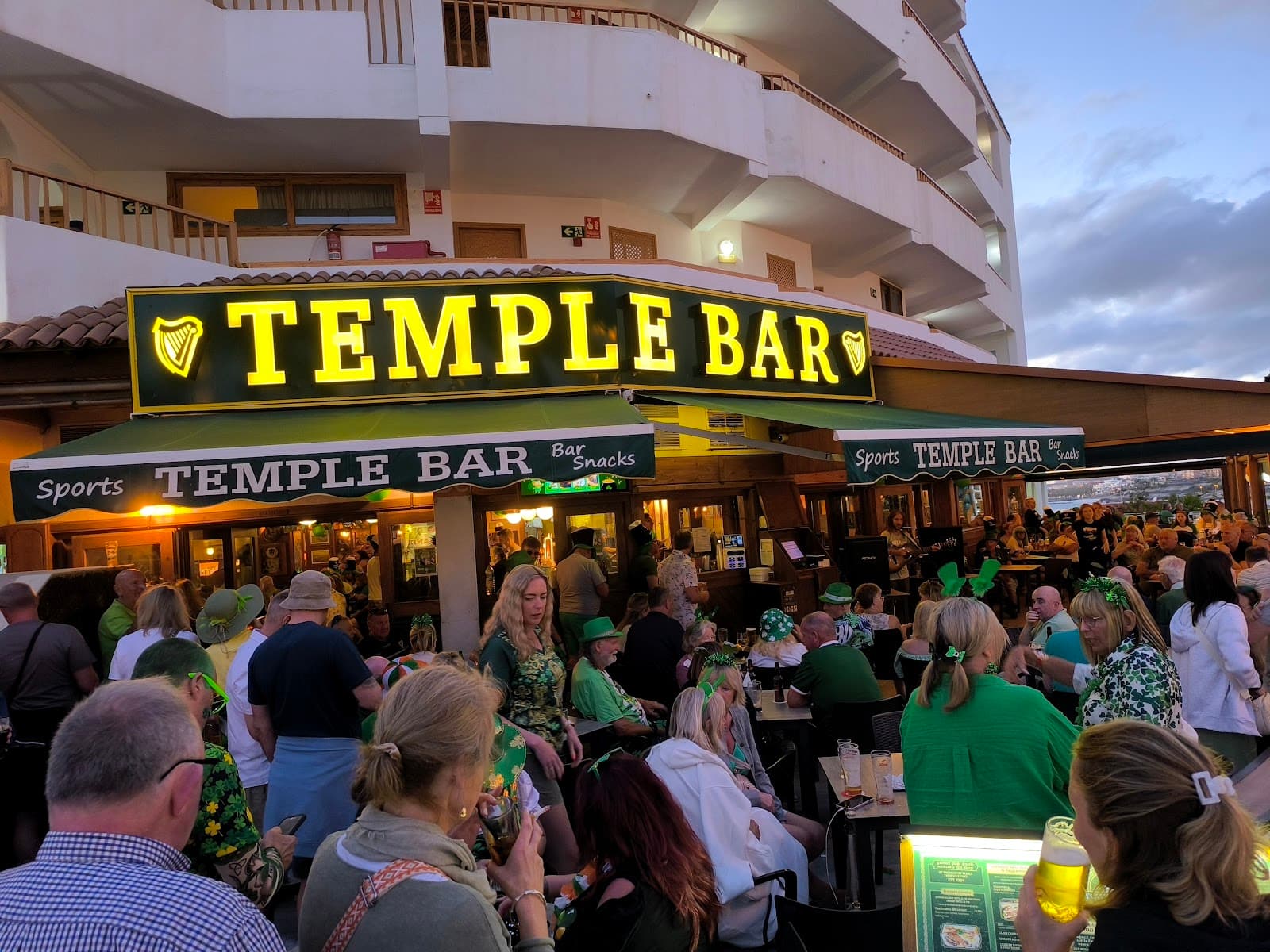 Temple Bar & Irish Fiddler — Irish pub in Tenerife