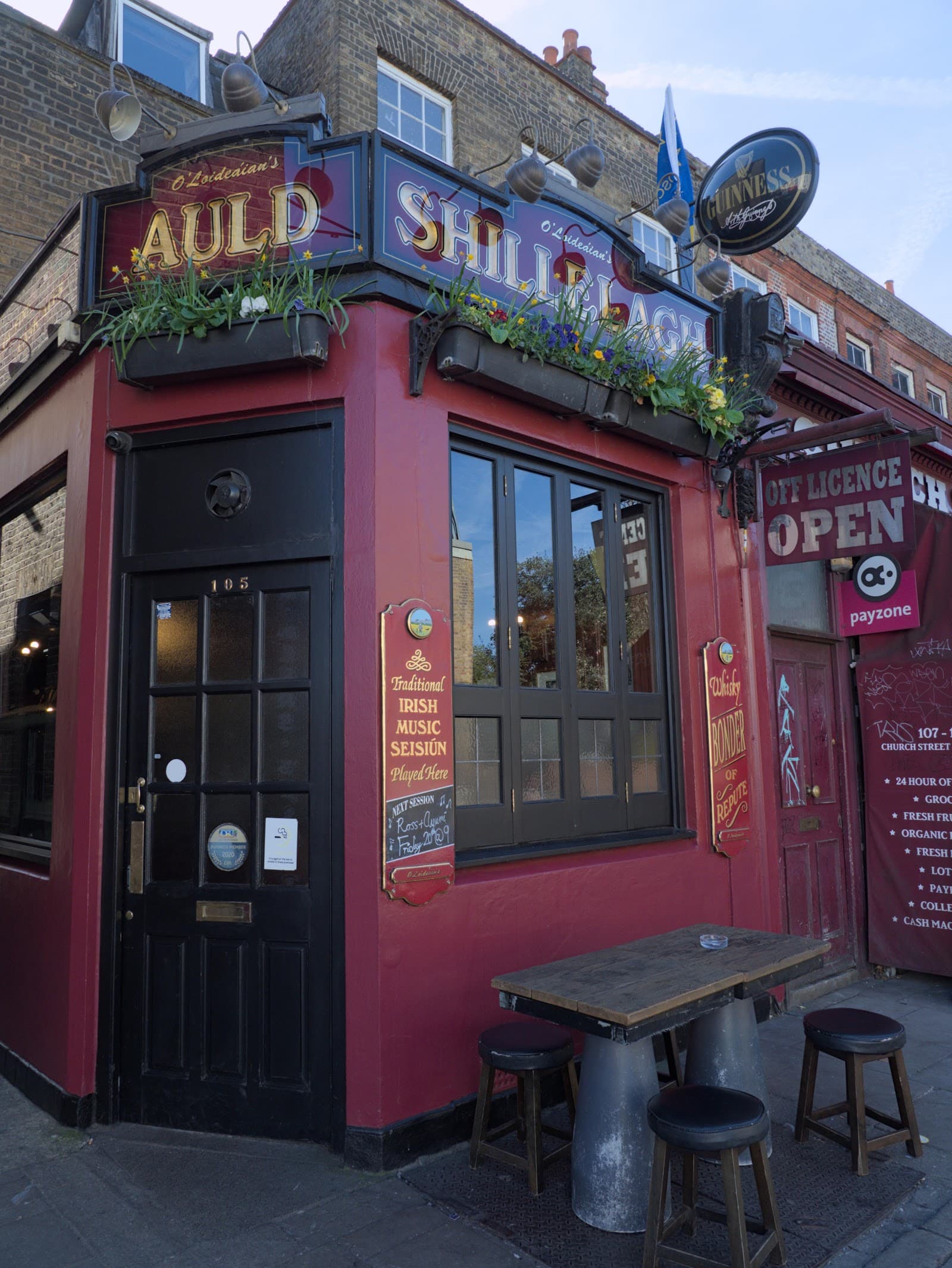 The Auld Shillelagh — Irish pub in London