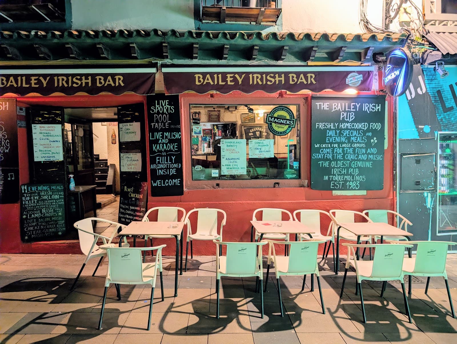 The Bailey Irish Pub — Irish pub in Torremolinos