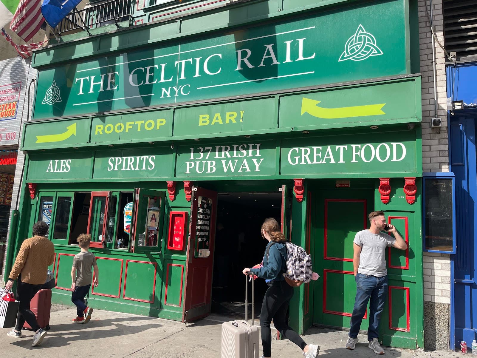 The Celtic Rail NYC — Irish pub in New York