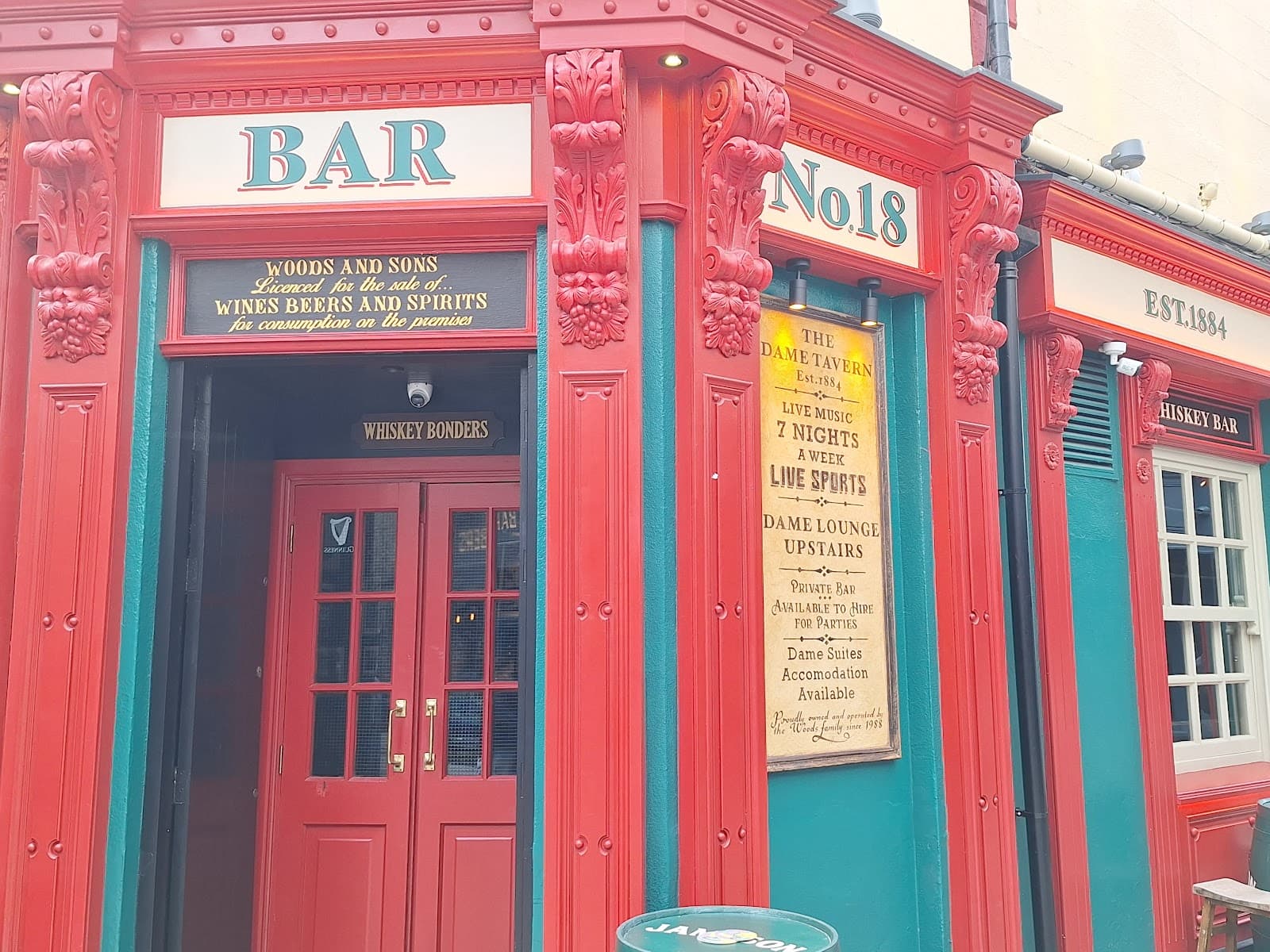 The Dame Tavern — Irish pub in Dublin