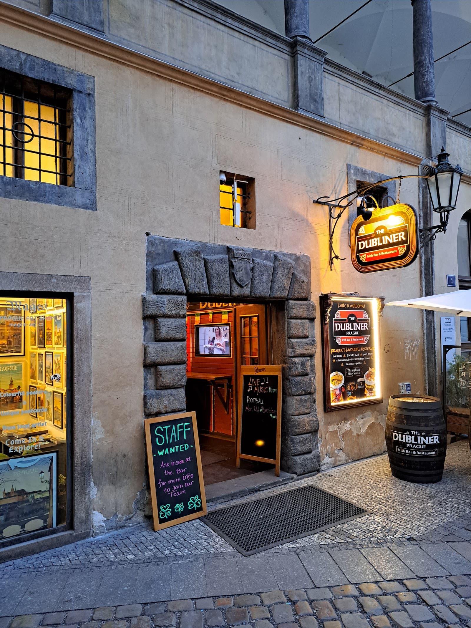 The Dubliner Irish Bar — Irish pub in Prague