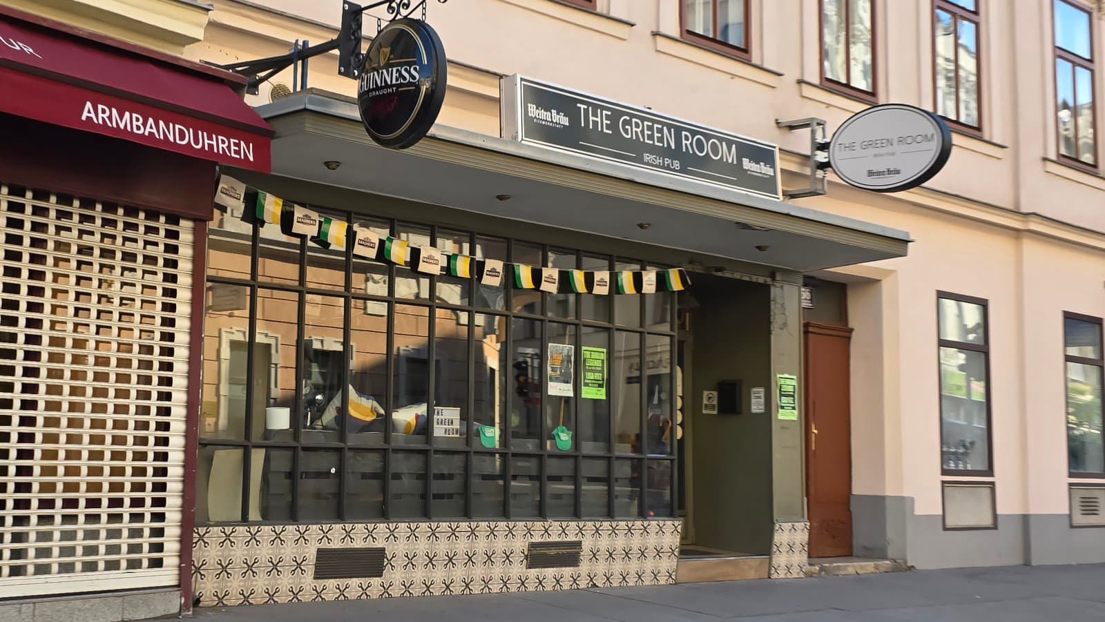 The Green Room Irish Bar — Irish pub in Vienna