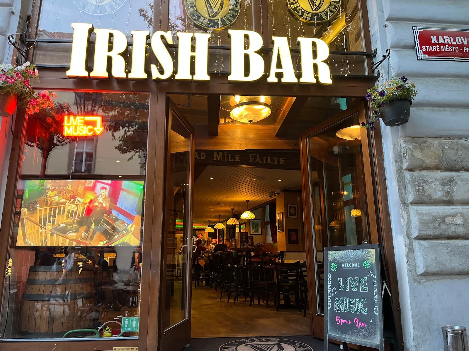 The Irish Times Bar — Irish pub in Prague