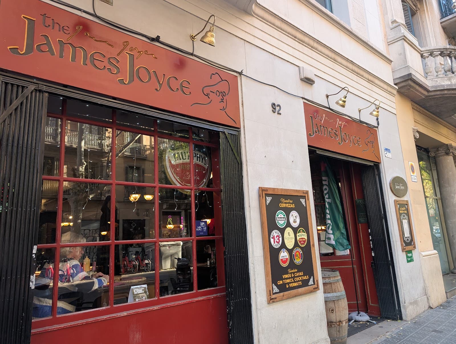The James Joyce — Irish pub in Barcelona