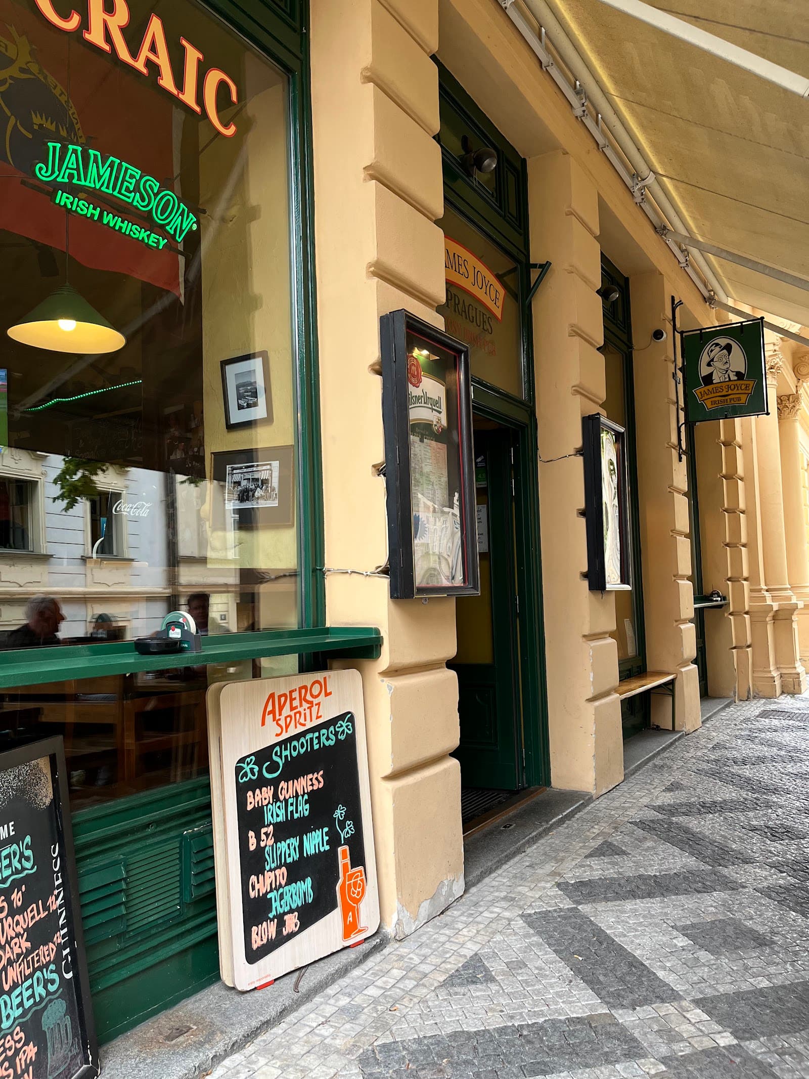 The James Joyce — Irish pub in Prague