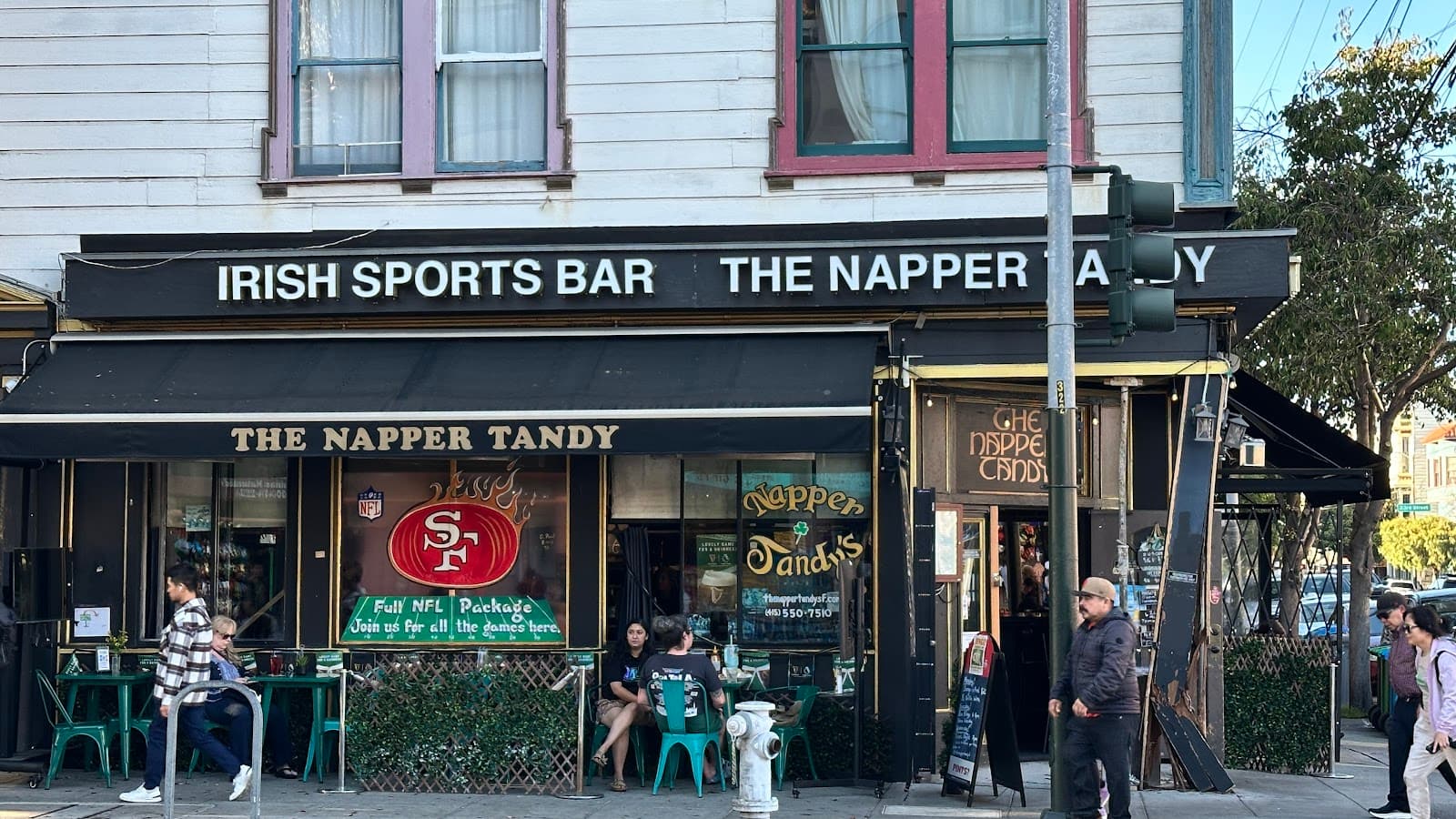 The Napper Tandy — Irish pub in San Francisco