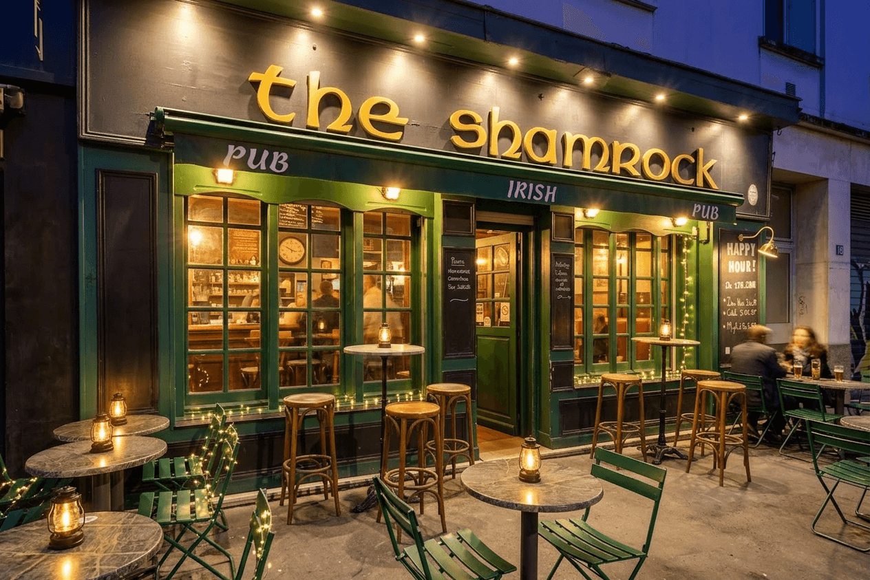 The Shamrock — Irish pub in Tours