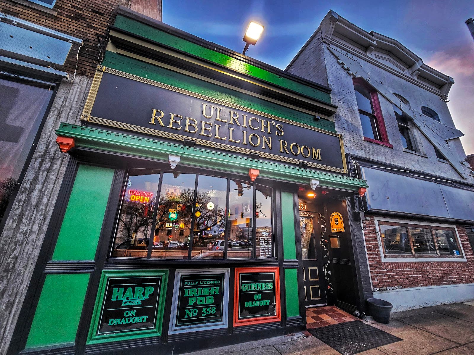 Ulrich's Rebellion Room — Irish pub in Peoria