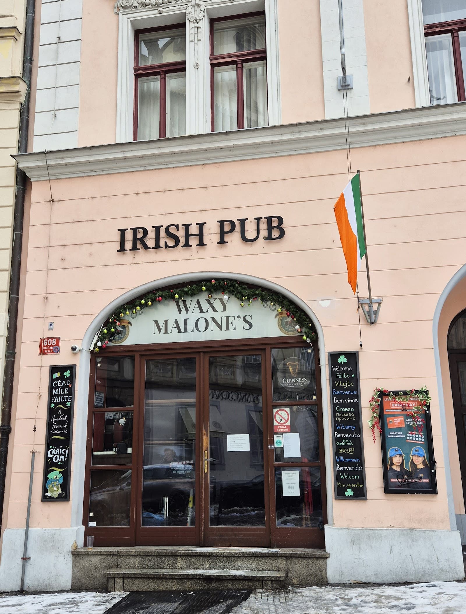 Waxy Malone's — Irish pub in Prague